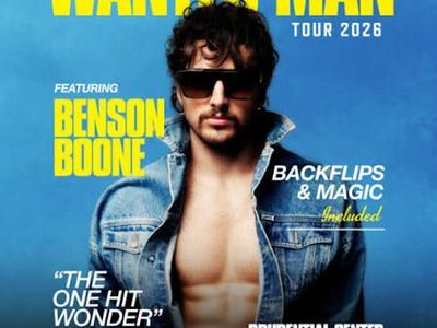 Benson Boone August 14th - Las Vegas