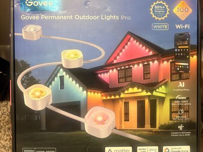 •GOVEE•PERMANENT OUTDOOR LIGHTS PRO•100FT•