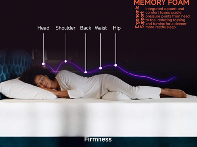 New in box 12-Inch Queen Mattress