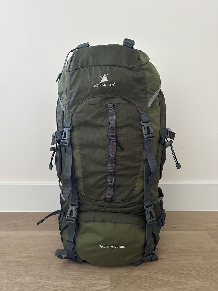 Multi-Day Hiking Backpack with Raincover