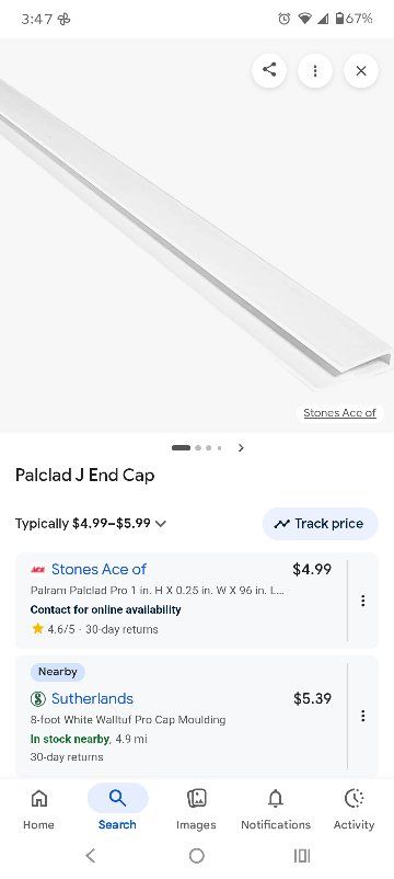 metal end cap