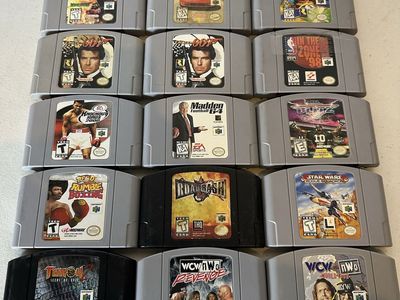 Nintendo 64 N64 Games
