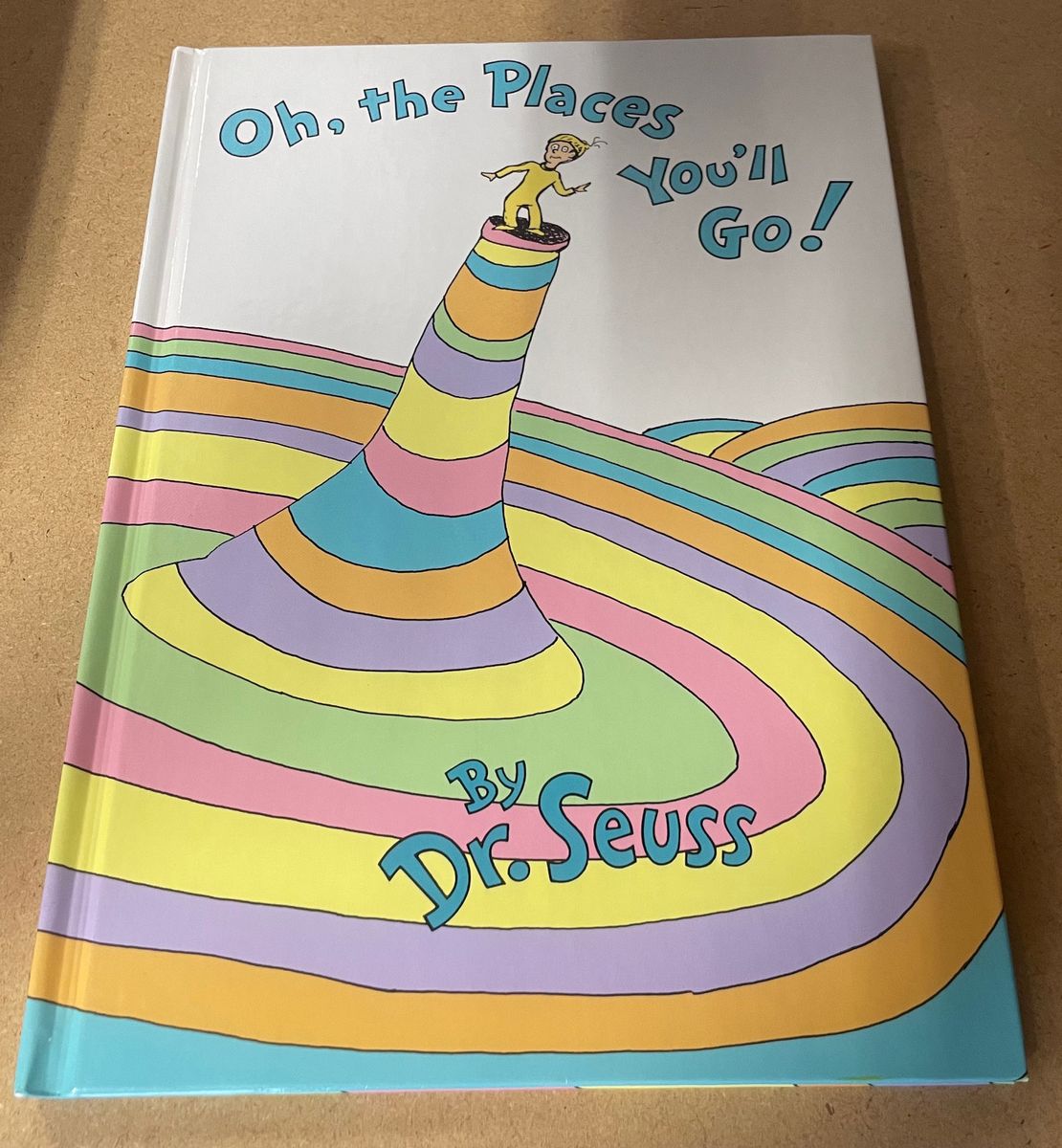 1990 Edition Dr. Seuss Book OH, THE PLACES YOU'LL GO