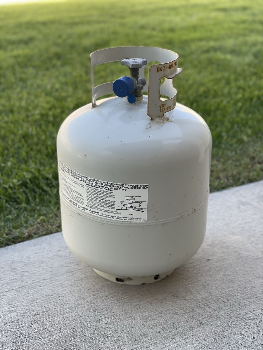 20 Pound Empty Propane Tank