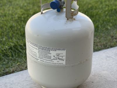 20 Pound Empty Propane Tank