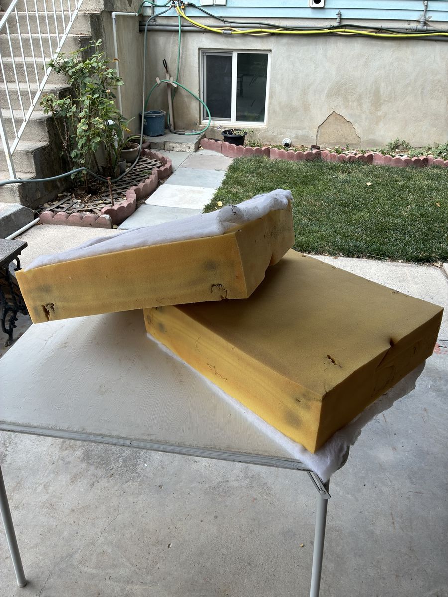 Used Couch Foam Cushions for Furniture Repair or DIY Projects
