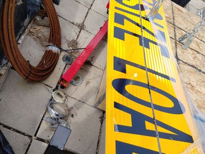 FOLDING OVERSIZED LOAD PLACKER