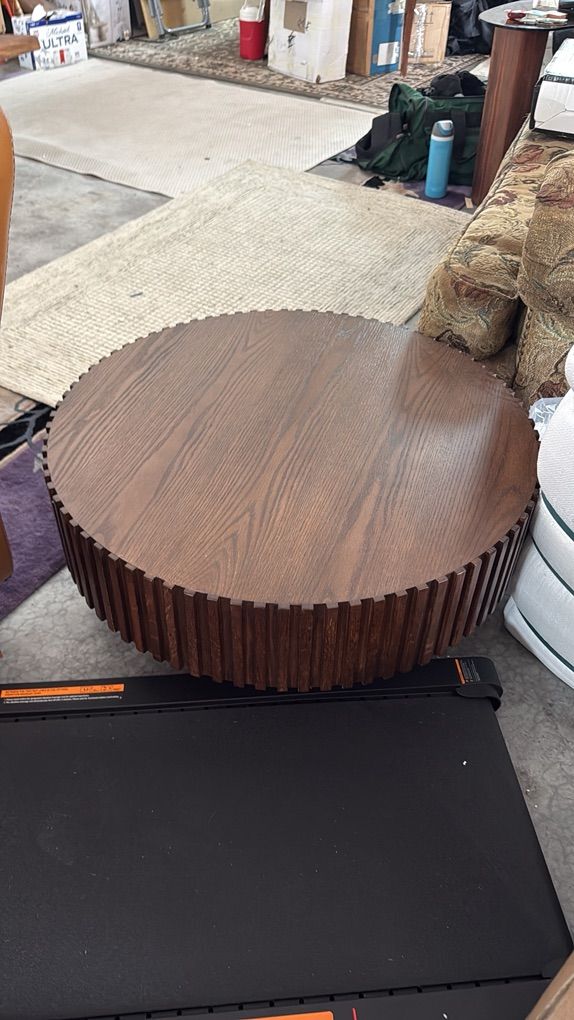 Coffee Table Walnut Brand New