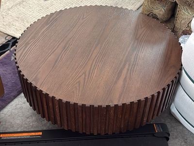 Coffee Table Walnut Brand New