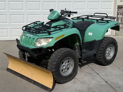 2009 Arctic Cat 700 EFI w Wench & Plow