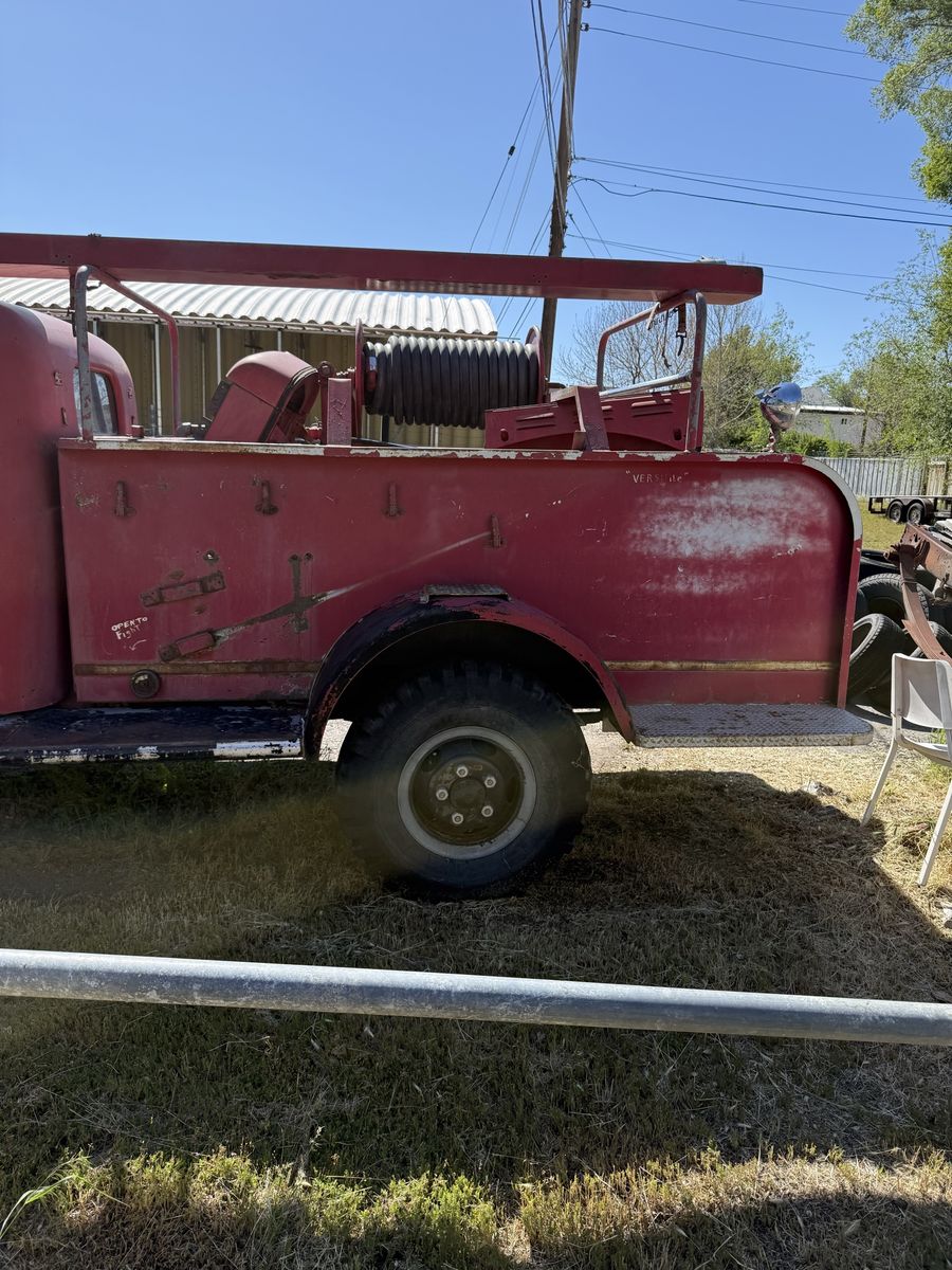 1949 fire truck body
