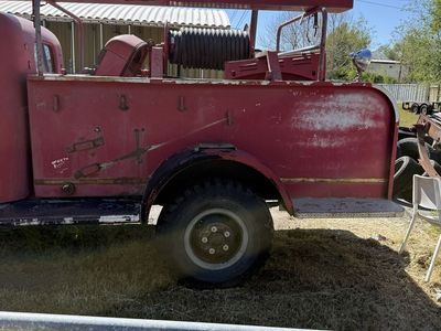 1949 fire truck body