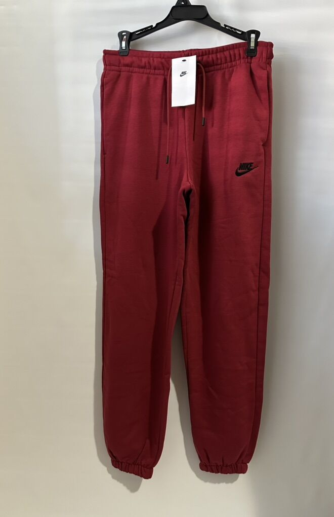 New Womens Nike Sweatpants Maroon Sz S