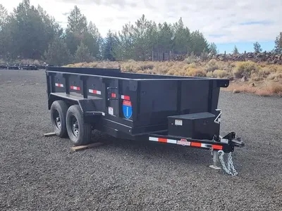 6X12 Interstate Dump Trailer FREE INSPECTION