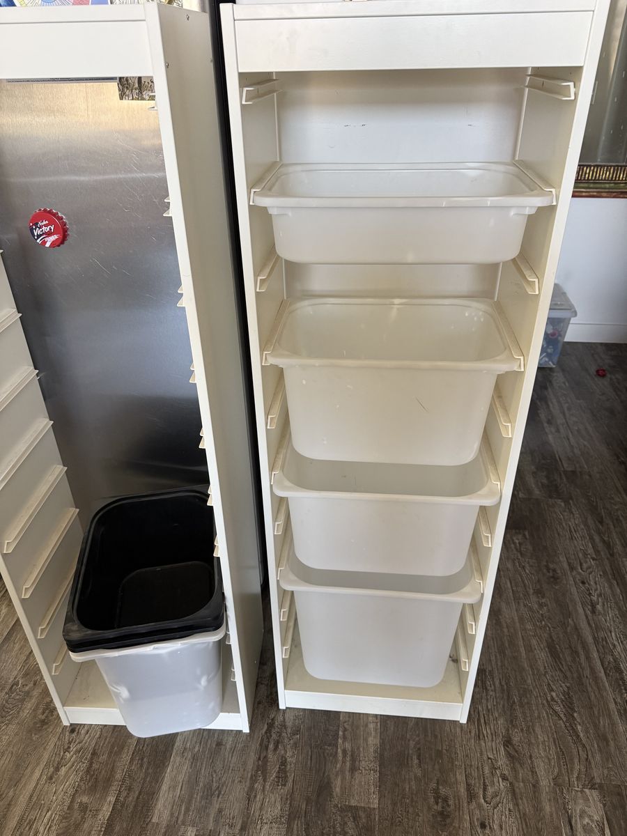 Childrens storage from Ikea (TroFast)