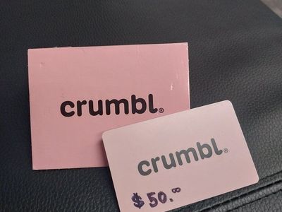 Crumbl Cookies $50 Gift Card - Enjoy Fresh Baked Cookies & Desserts - Perfect Treat!