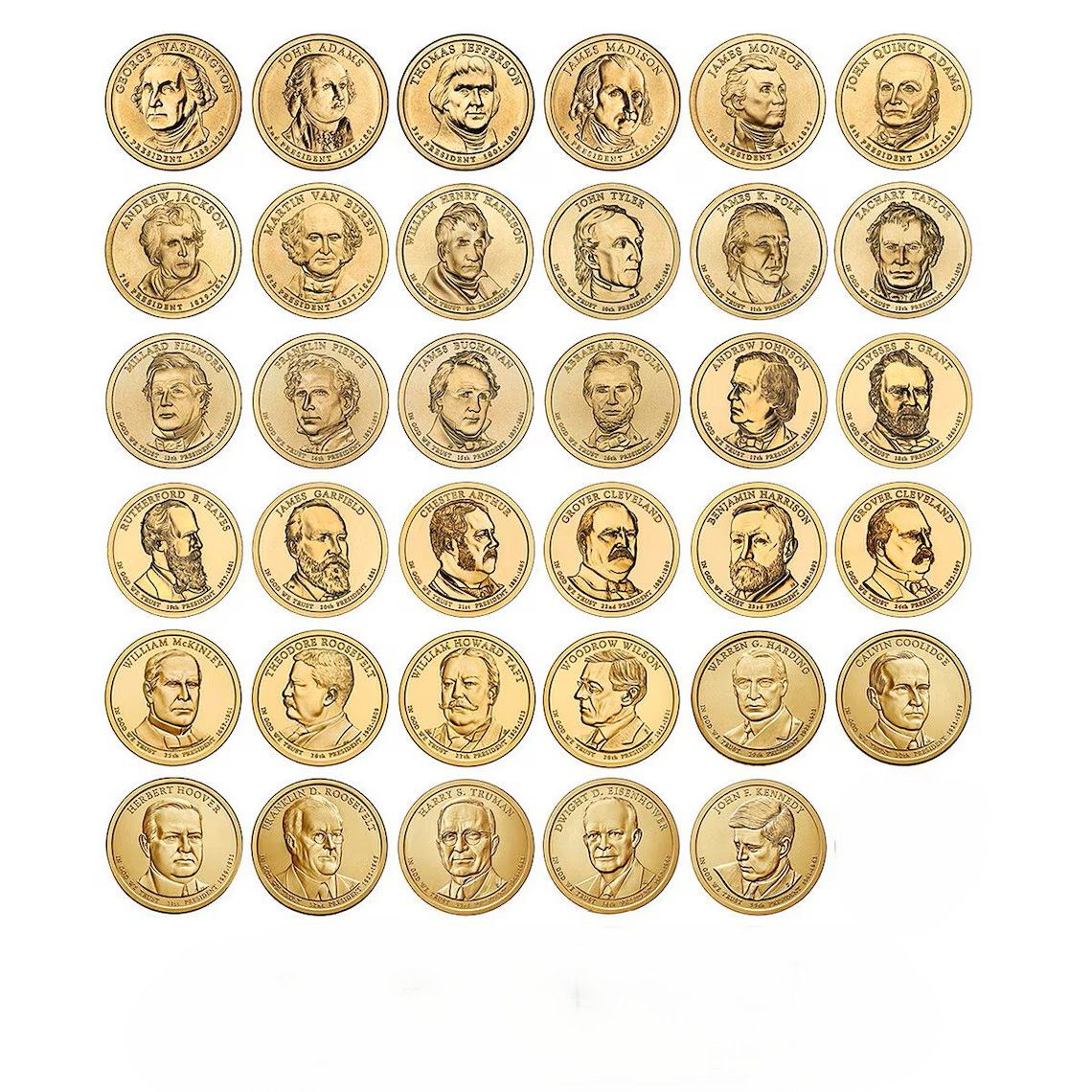 Presidential dollars