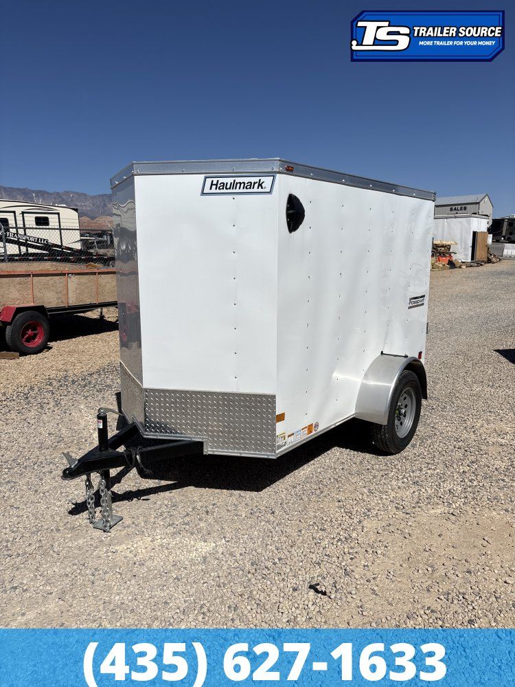 5x8 Haulmark Passport Enclosed Cargo Trailer - 5'6" Interior - 3.5K GVWR -