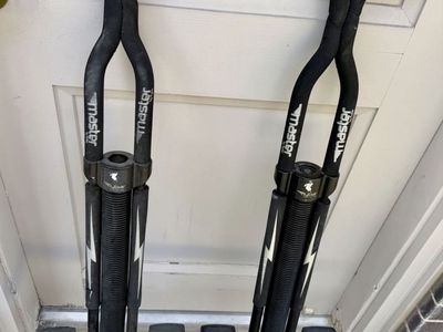 Set of 2 Flybar Master Pogo Sticks - Black (80 to 160 lbs)