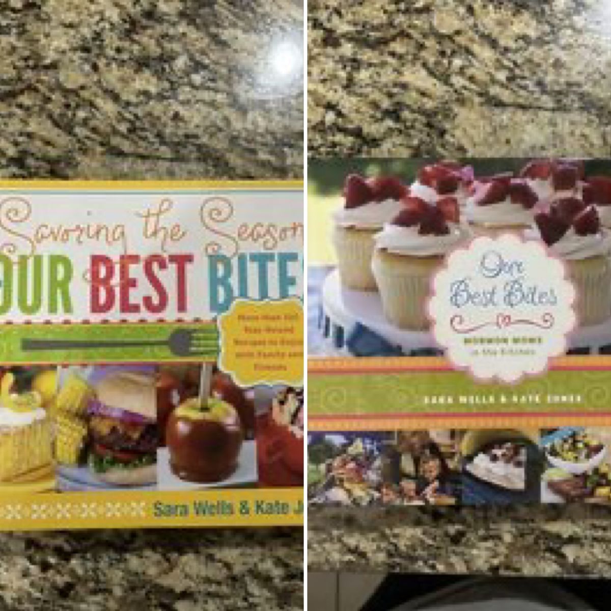 Cookbook Set: Our Best Bites Mormon Moms in the Kitchen & Savoring the Seasons Cookbooks