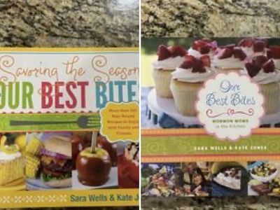 Cookbook Set: Our Best Bites Mormon Moms in the Kitchen & Savoring the Seasons Cookbooks