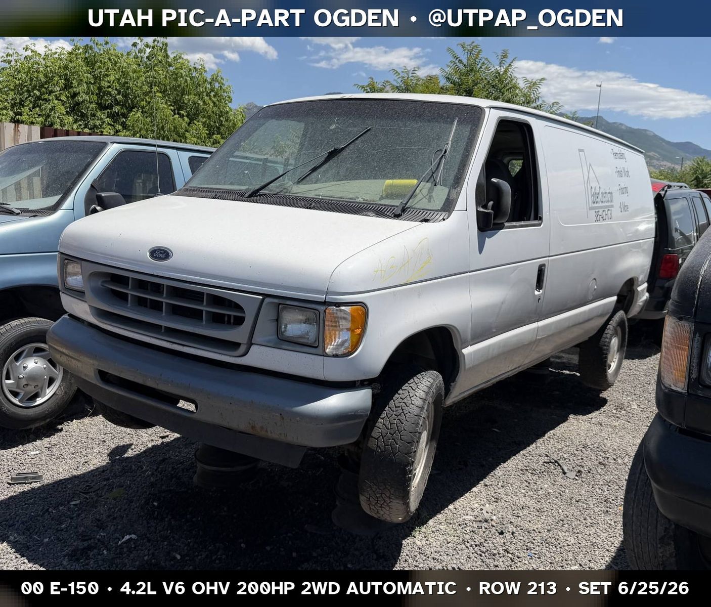 2000 Ford E-150 Parts - UTPAP Ogden