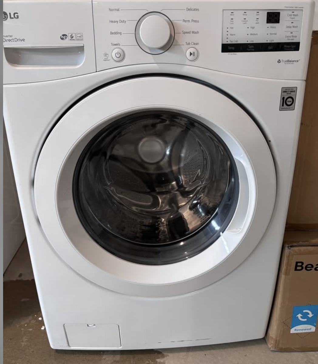 LG Large Capacity Front Load Washer