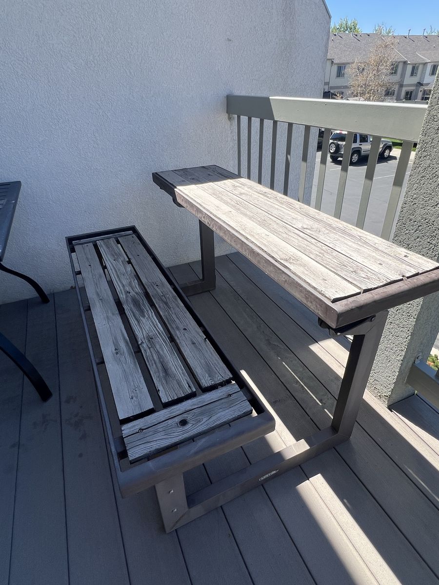 Lifetime bench/table