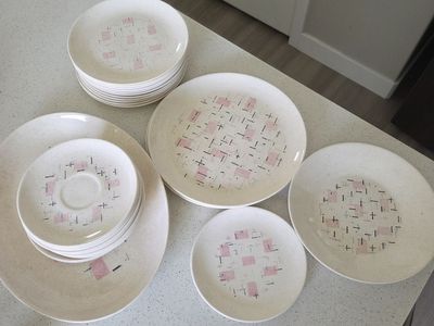Vintage 1960's Vernon Ware Dishes