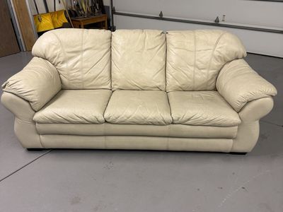 Italian Leather Couch