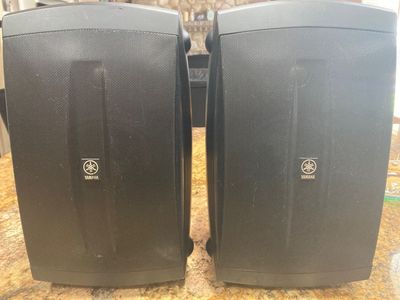 YAMAHA NS-AW350B All-Weather Indoor/Outdoor 2-Way Speakers
