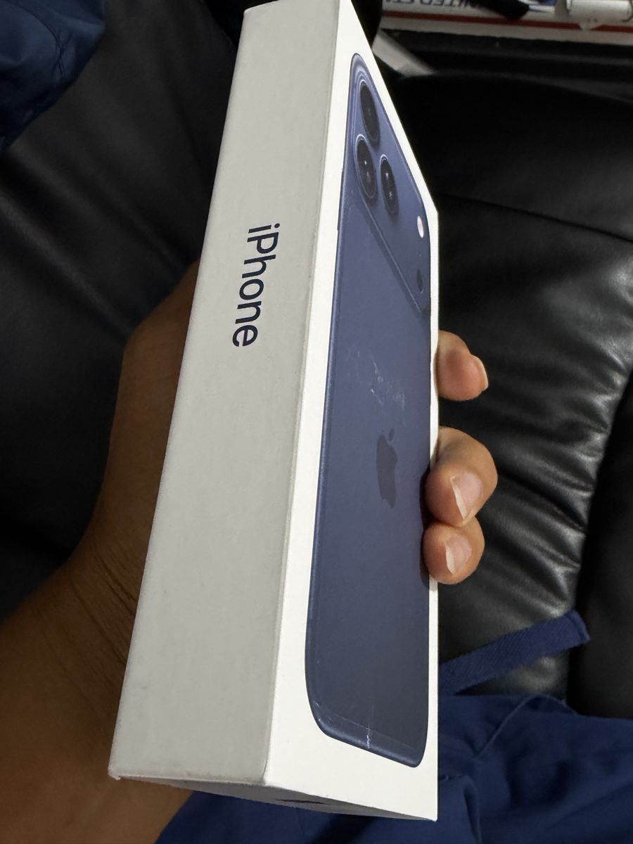 Apple iPhone 17 Pro Max, 256GB, Blue, 6.9 in , Only for Tmobile service.