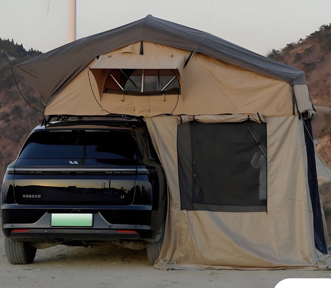 Thule Tepui Ruggedized Kukenam 4-Person Rooftop Tent w/ Annex & Accessories - Khaki