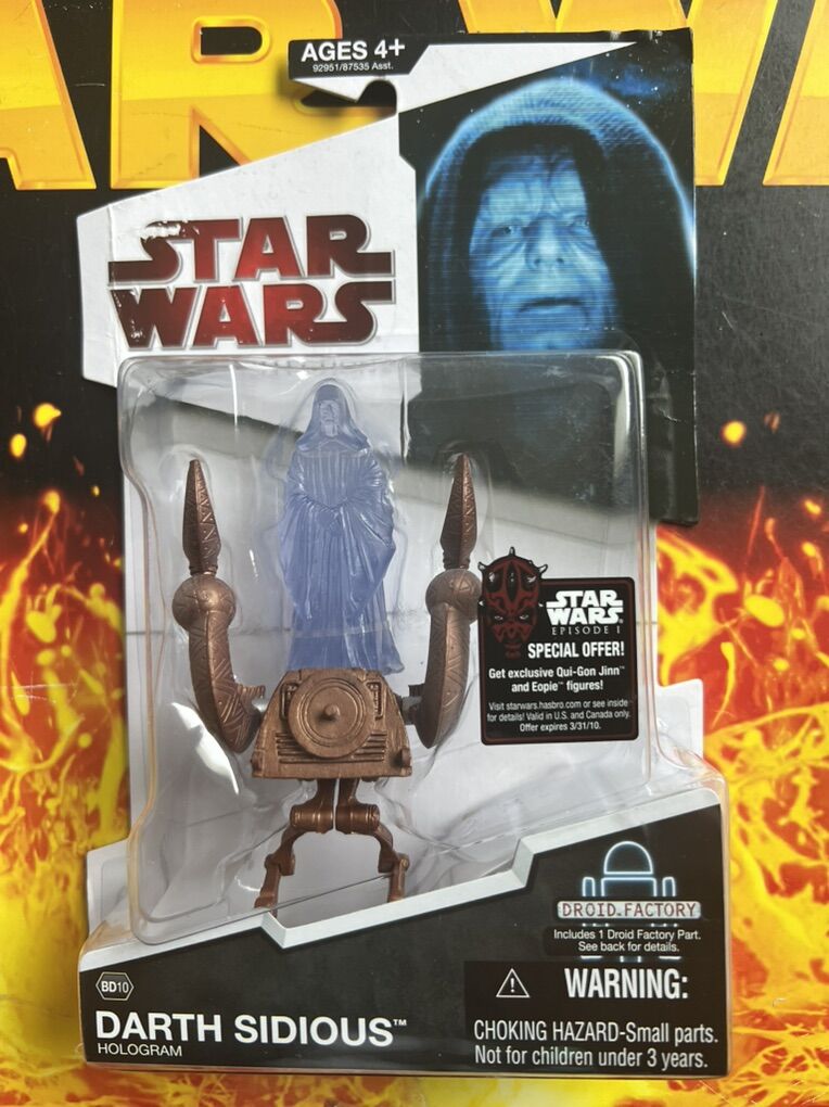 Star Wars Legacy Collection Darth Sidious Hologram