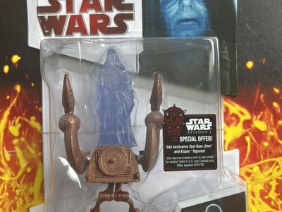 Star Wars Legacy Collection Darth Sidious Hologram