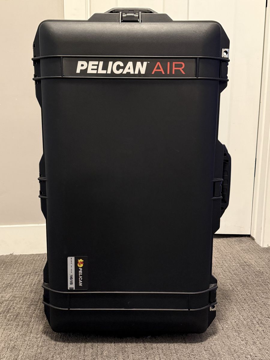 New Pelican Air 1615 Suitcase with foam insert
