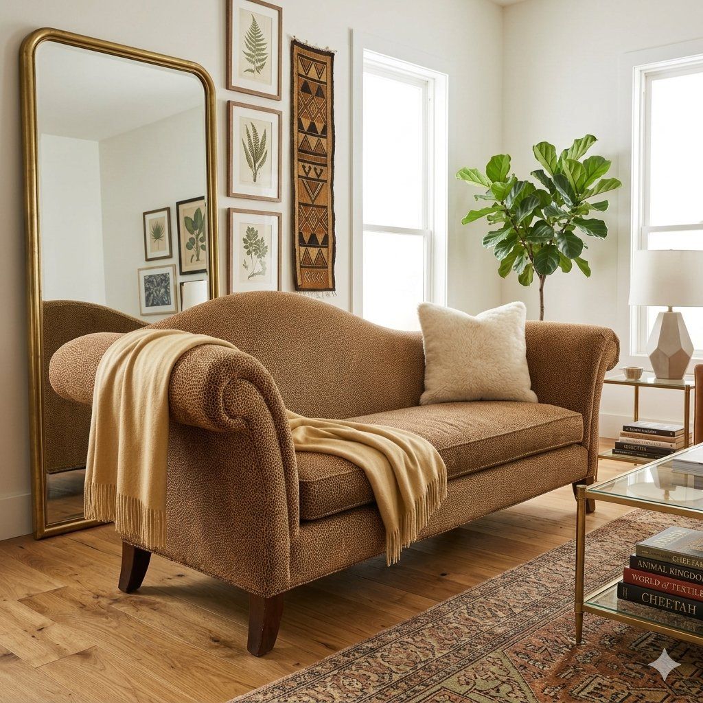 Gorgeous Leopard Couch