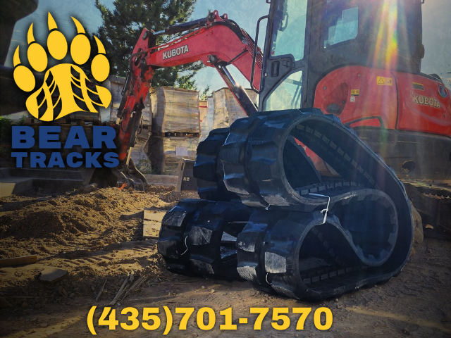 Rubber Tracks, Buckets, Teeth for Mini Excavators! Cat, Kubota, Bobcat, John Deere, Komatsu, Sany, Kobelco, Case, ETC
