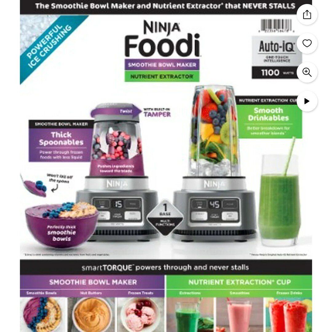 Brand New in box Ninja Foodie Smoothie Bowl Maker
