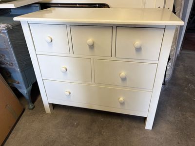 Pottery Barn White Dresser