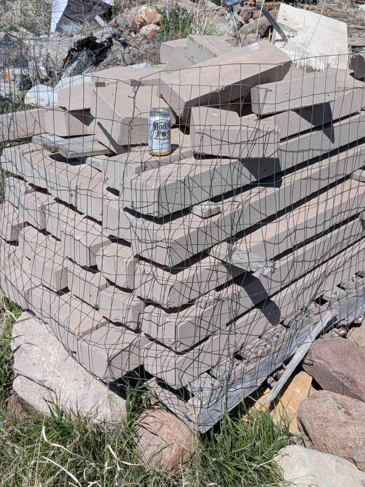 Garden Curbing Landscape Edgers Concrete Blocks 4 Footers Various Uses