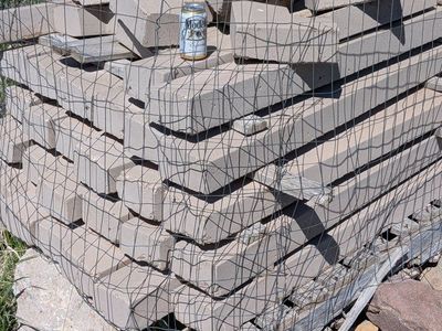 Garden Curbing Landscape Edgers Concrete Blocks 4 Footers Various Uses