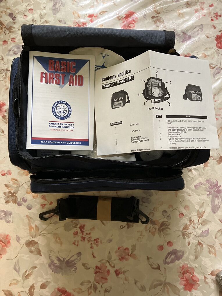 First Responder Type Emergency Bag