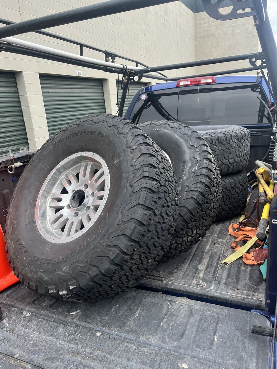 Truck Tires/Rims Full Set