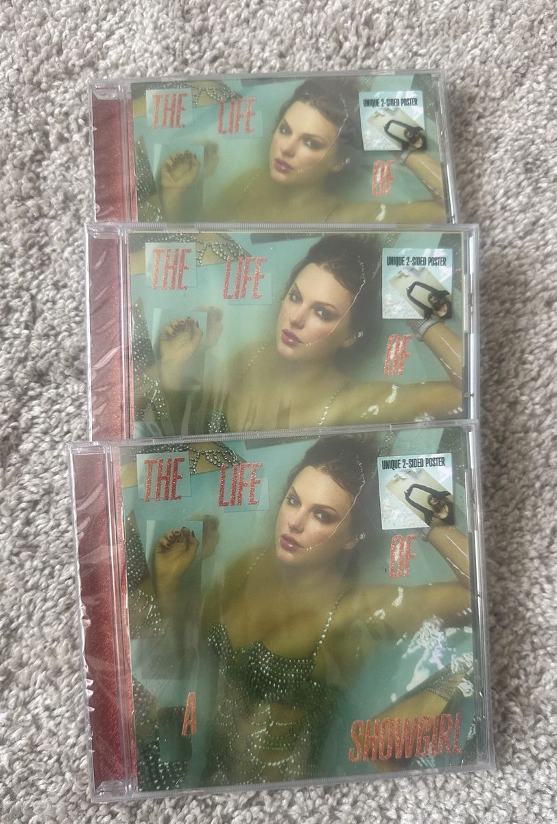 Taylor Swift "The Life of A Showgirl" CD NEW