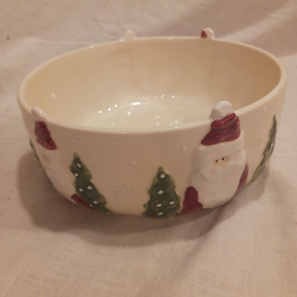 Christmas snack bowl