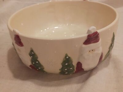 Christmas snack bowl