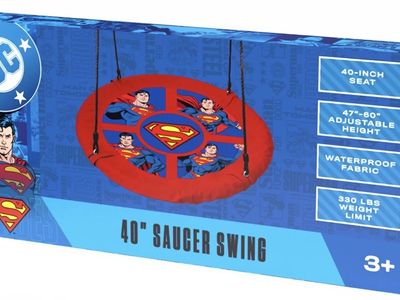 Superman 40” saucer swing