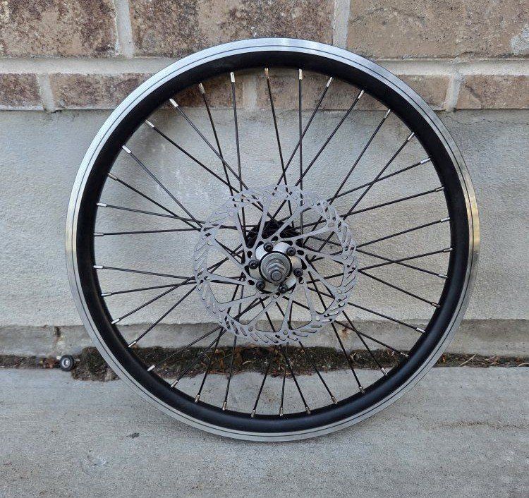 20" Front Bike Wheel w Disc Brake mountain BMX bicycle