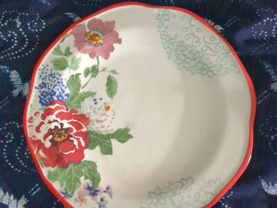 Pioneer Woman country garden dinner plates